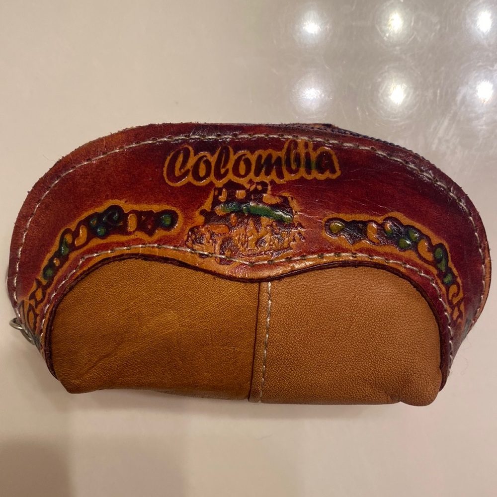 Handmade Colombian change purse
